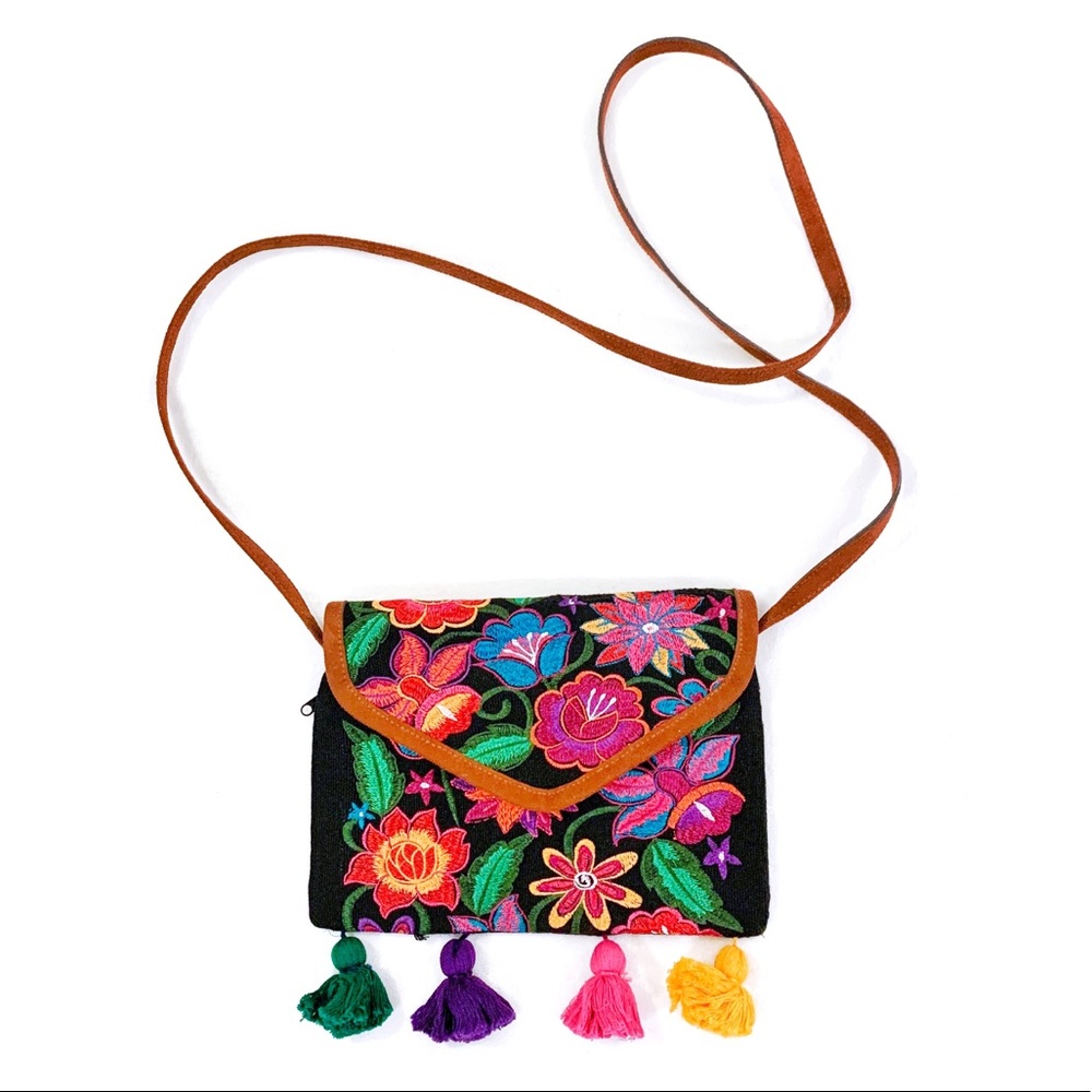Mexican Handmade Embroidered Purse